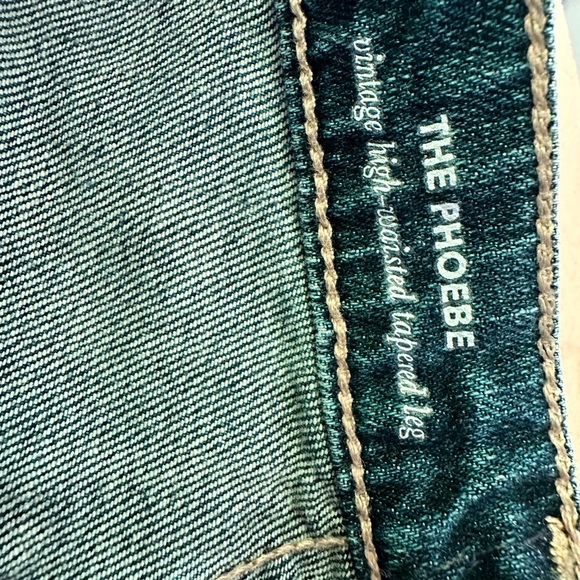 Ag Jeans Phoebe Vintage High Waisted Jeans Size 27 15 Years Undercool - Picture 15 of 16